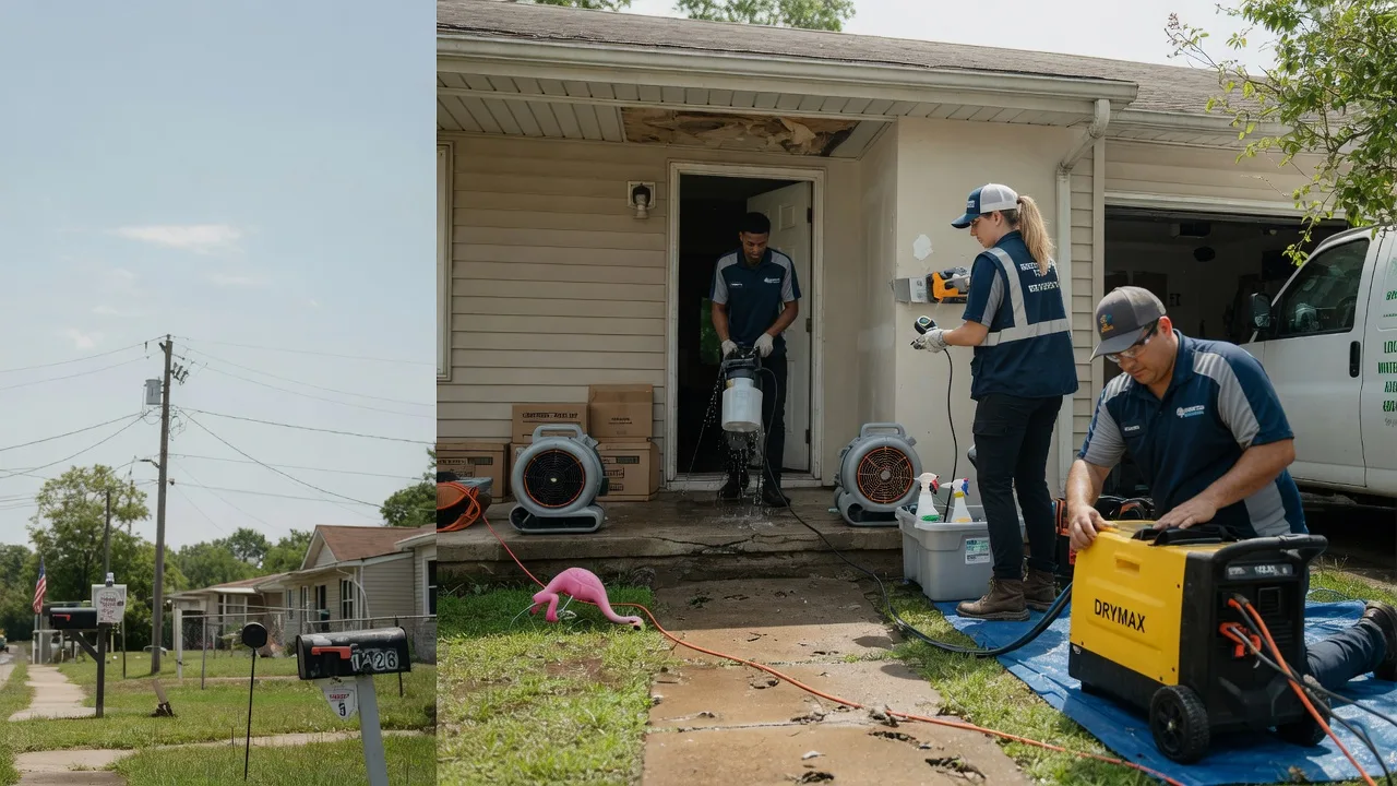 Storm Damage Water Removal in Saratoga, TX near me